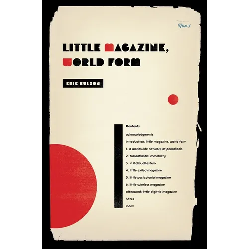 Little Magazine, World Form - Paperback - IBook Store