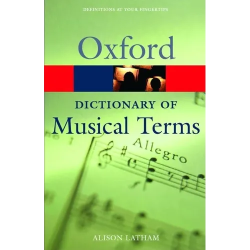 The Oxford Dictionary of Musical Terms - Paperback - IBook Store