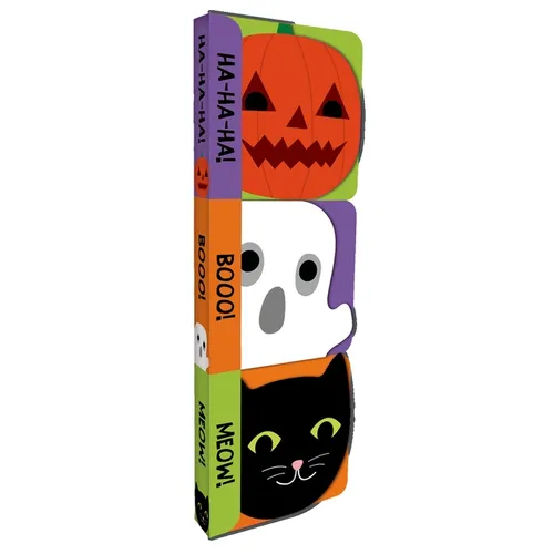 Halloween (Chunky 3 Pack): Ha-Ha-Ha!, Booo!, and Meow!