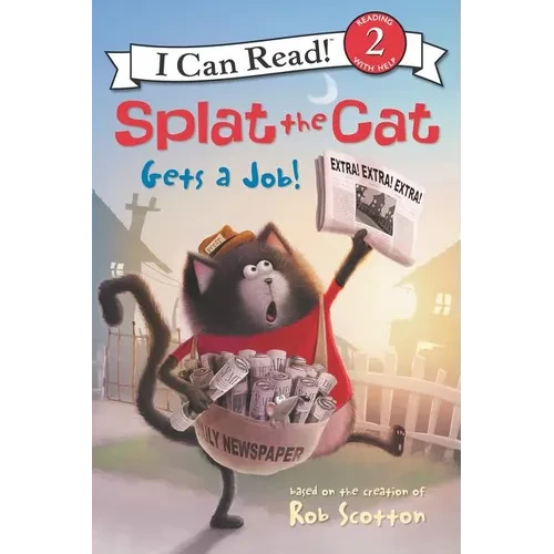 Splat the Cat Gets a Job! - Hardcover