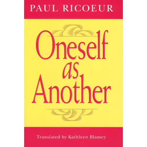 Oneself as Another - Paperback - IBook Store