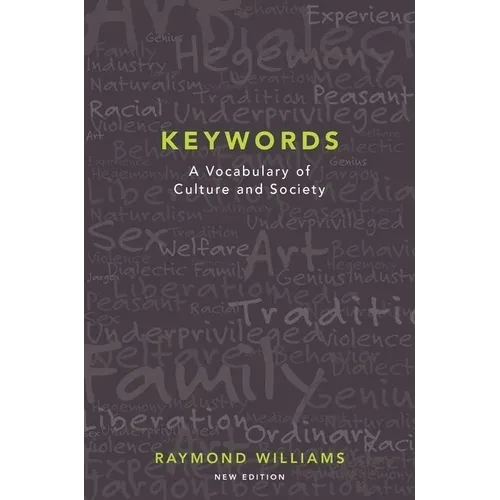 Keywords: A Vocabulary of Culture and Society - Paperback