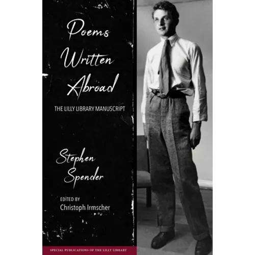 Poems Written Abroad: The Lilly Library Manuscript - Hardcover - IBook Store