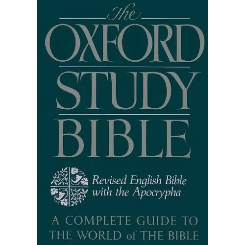 Oxford Study Bible-REB - Paperback