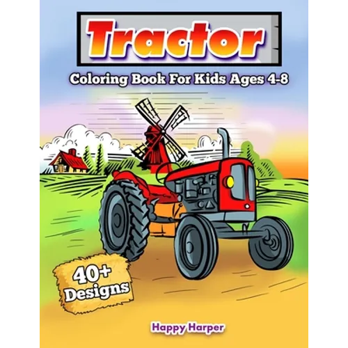 Tractor Coloring Book - Paperback - IBook Store