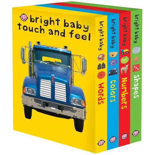 Slipcase (Bright Baby Touch and Feel): Includes Words, Colors, Numbers, and Shapes