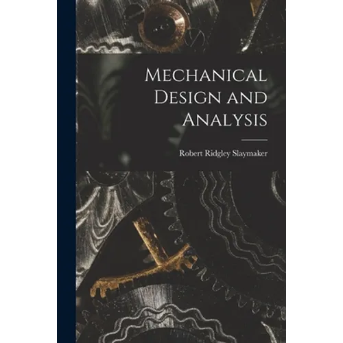 Mechanical Design and Analysis - Paperback - IBook Store