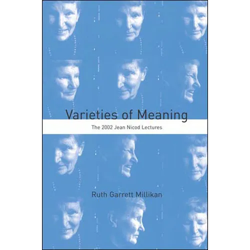 Varieties of Meaning: The 2002 Jean Nicod Lectures - Paperback - IBook Store