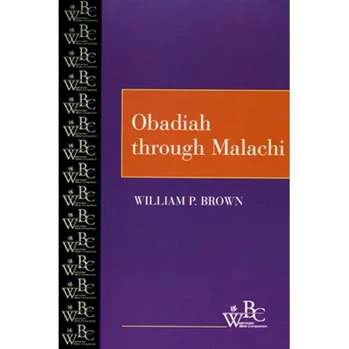 Obadiah through Malachi