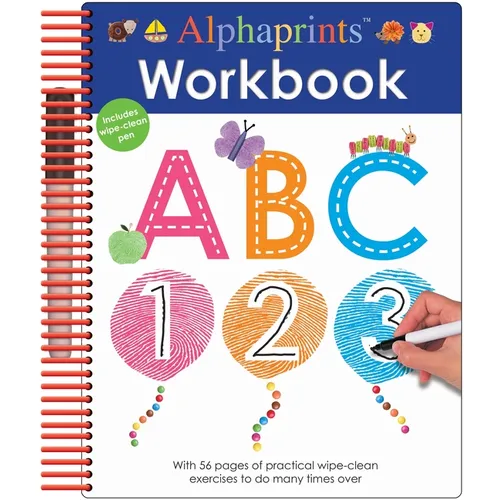 Alphaprints Workbook ABC (Wipe Clean Activity Book)