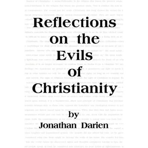 Reflections on the Evils of Christianity