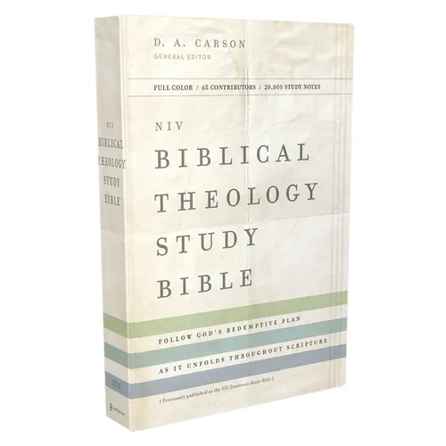 NIV, Biblical Theology Study Bible, Hardcover, Comfort Print: Follow God's Redemptive Plan as It Unfolds Throughout Scripture