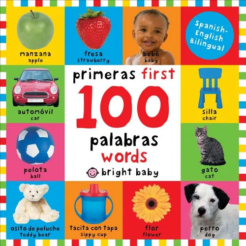 First 100 Big Board: First 100 Words / Primera 100 Palabras Bilingual: Primeras 100 Palabras - Spanish-English Bilingual
