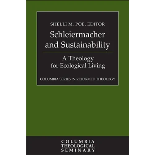 Schleiermacher and Sustainability: A Theology for Ecological Living - Hardcover