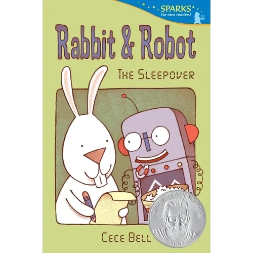 Rabbit and Robot: The Sleepover: Candlewick Sparks - Paperback
