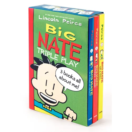 Big Nate Triple Play: Big Nate in a Class by Himself/Big Nate Strikes Again/Big Nate on a Roll - Paperback - IBook Store
