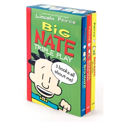 Big Nate Triple Play: Big Nate in a Class by Himself/Big Nate Strikes Again/Big Nate on a Roll - Paperback