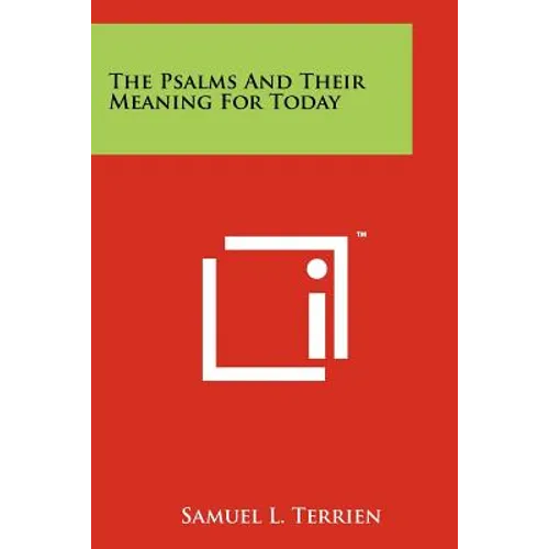 The Psalms And Their Meaning For Today - Paperback - IBook Store