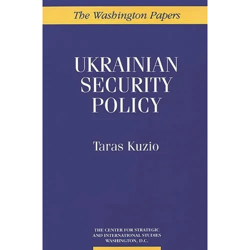 Ukrainian Security Policy - Paperback