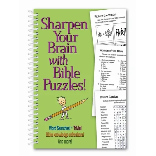 Sharpen Your Brain with Bible Puzzles! - Spiral