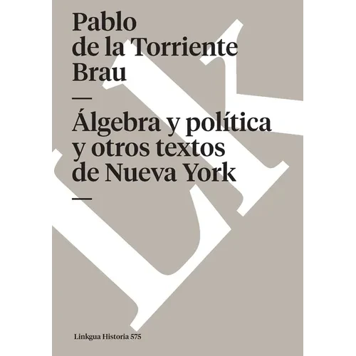 Álgebra política y otros textos - Paperback