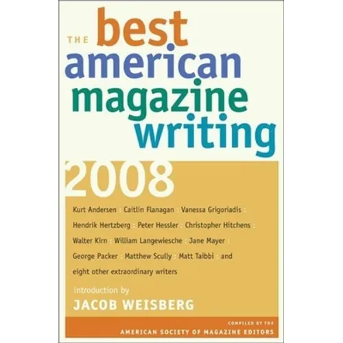 The Best American Magazine Writing 2008 - Paperback - IBook Store