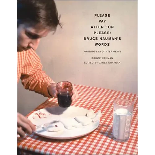 Pay Attention Please: Bruce Nauman's Words: Writings and Interviews - Paperback - IBook Store