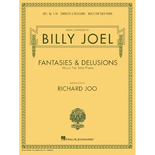 Billy Joel - Fantasies & Delusions: Music for Solo Piano, Op. 1-10