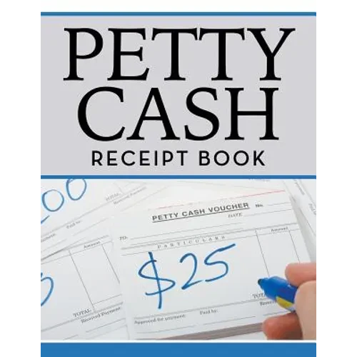 Petty Cash Receipt Book - Paperback