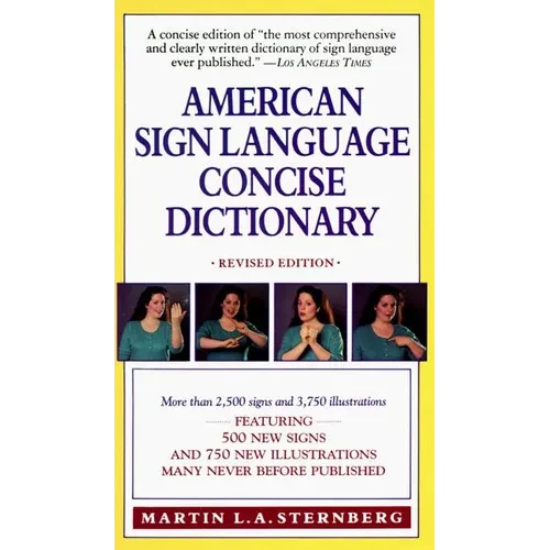 American Sign Language Concise Dictionary: Revised Edition - Paperback