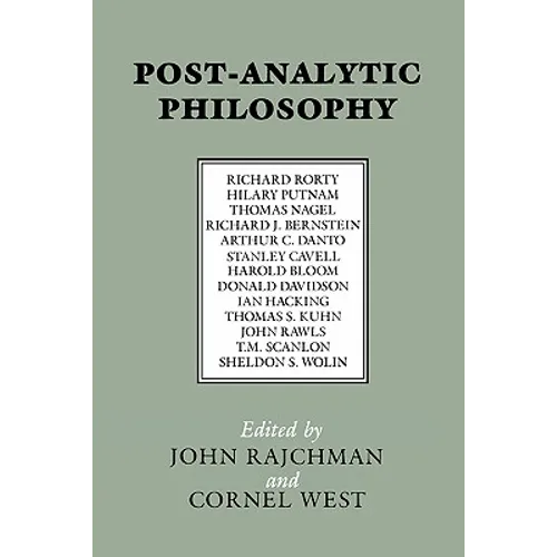Post-Analytic Philosophy - Paperback - IBook Store