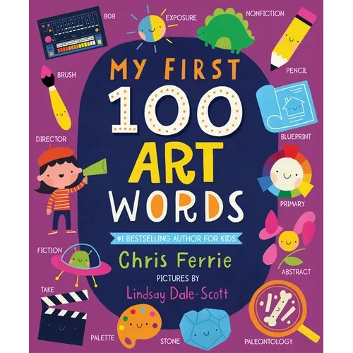 My First 100 Art Words - Board Book