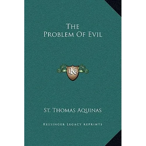 The Problem Of Evil - Hardcover