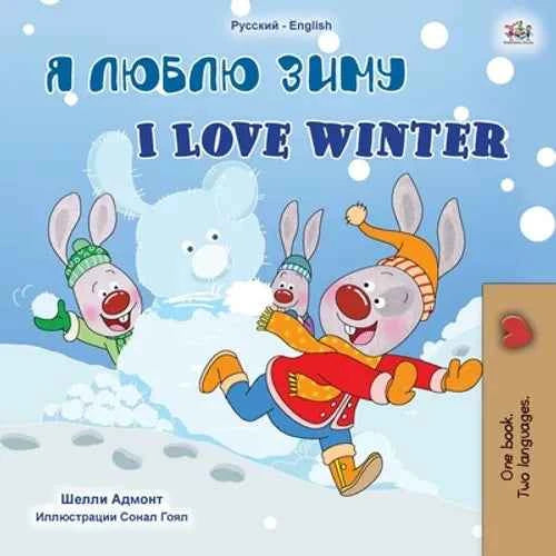 I Love Winter (Russian English Bilingual Children's Book) - Paperback
