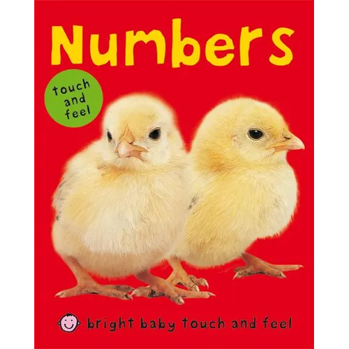 Numbers (Bright Baby Touch and Feel): A First Sensory Tactile Book