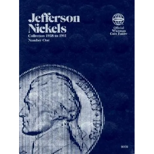 Official Whitman(r) Coin Folder - Jefferson Nickels Collection #1: 1938-1961: Jefferson, 1938-1961