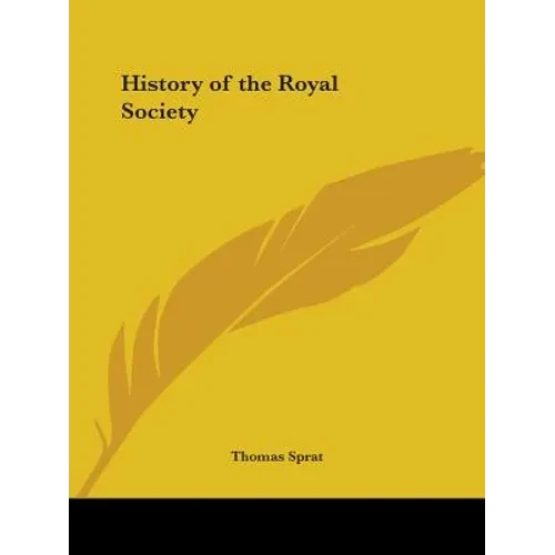 History of the Royal Society - Paperback
