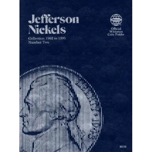 Coin Folders Nickels: Jefferson 1962 to 1995 Number Two