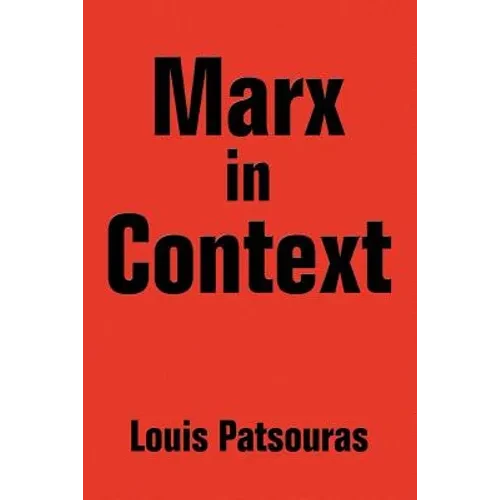 Marx in Context - Paperback