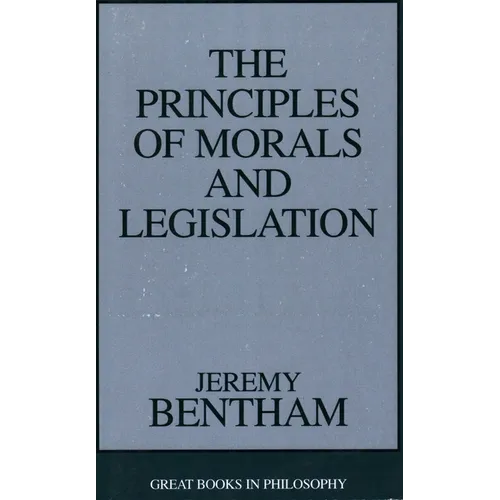 The Principles of Morals and Legislation - Paperback - IBook Store