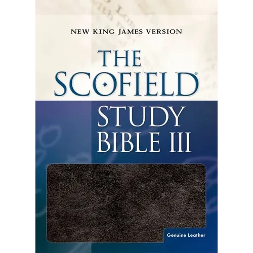 Scofield Study Bible III-NKJV - Leather