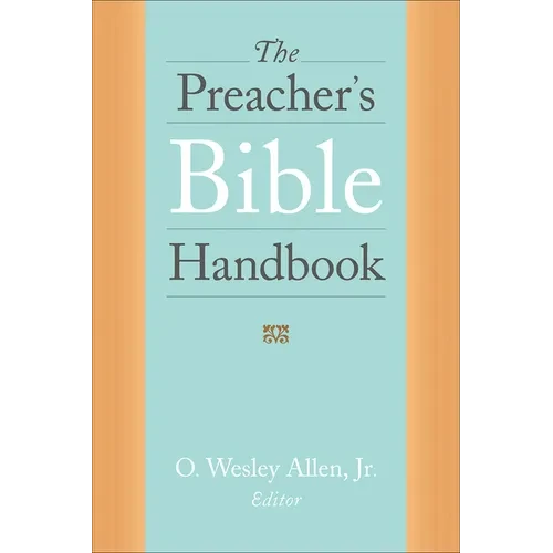 The Preacher's Bible Handbook - Paperback