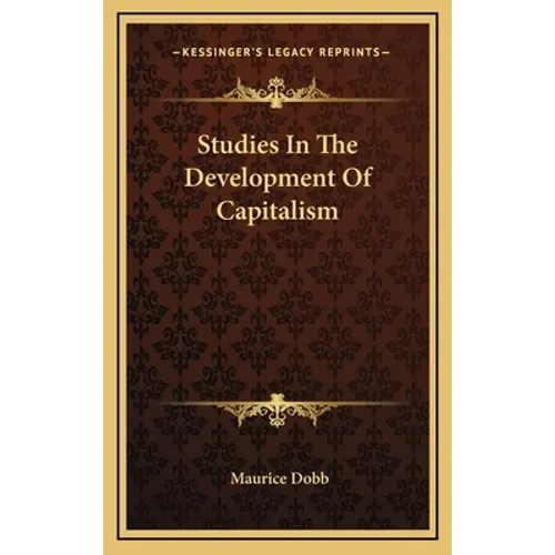 Studies In The Development Of Capitalism - Hardcover