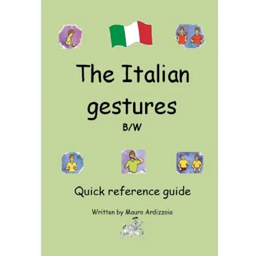 The Italian Gestures BW - Paperback - IBook Store