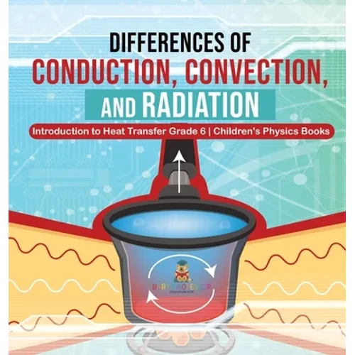 Differences of Conduction, Convection, and Radiation Introduction to Heat Transfer Grade 6 Children's Physics Books - Hardcover