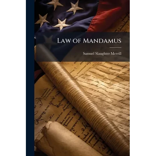 Law of Mandamus - Paperback