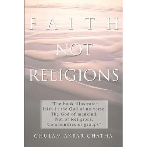 Faith Not Religions - Paperback