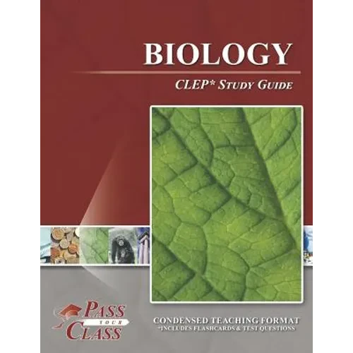 Biology CLEP Test Study Guide - Paperback