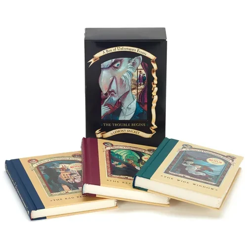 A Series of Unfortunate Events Box: The Trouble Begins (Books 1-3) - Boxed Set