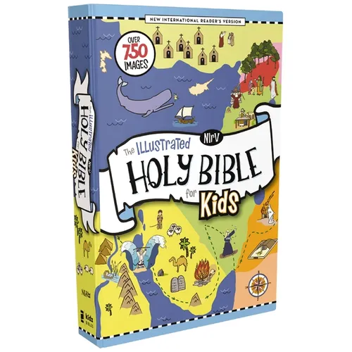 Nirv, the Illustrated Holy Bible for Kids, Hardcover, Full Color, Comfort Print: Over 750 Images